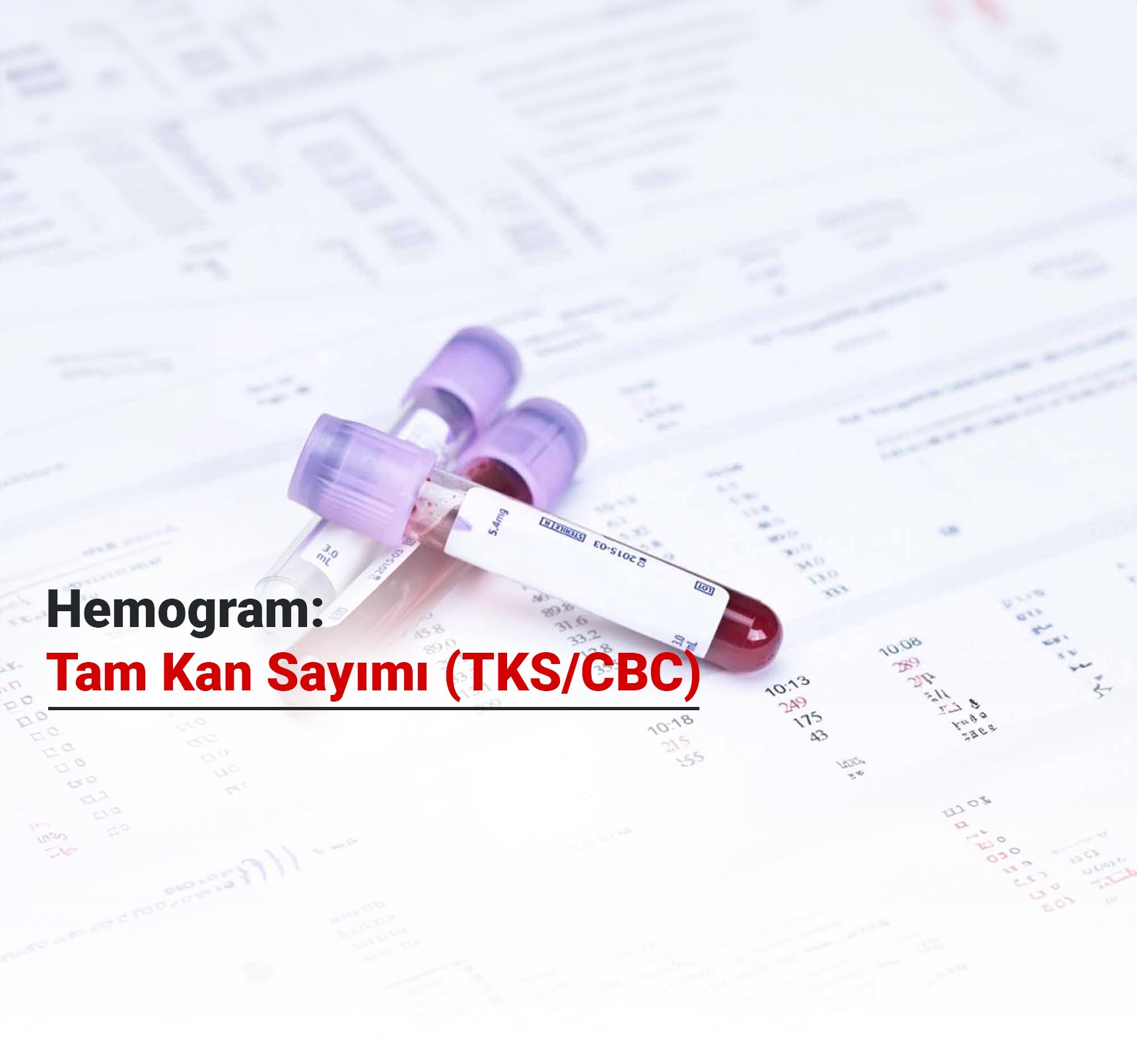 Hemogram: Tam Kan Sayımı (TKS/CBC)