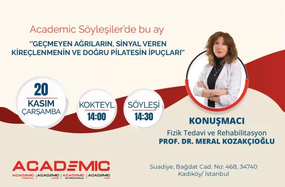 Academic Söyleşiler'de Bu Ay 